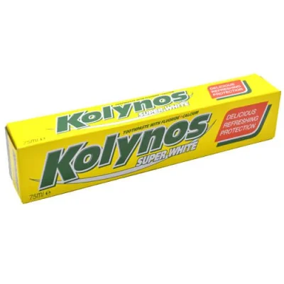 KOLYNOS TOOTHPASTE 75ml SUPER WHITE