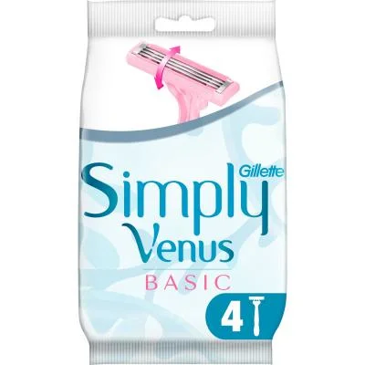 Gillette Venus Simply Basic Disposal Razors 4 pcs