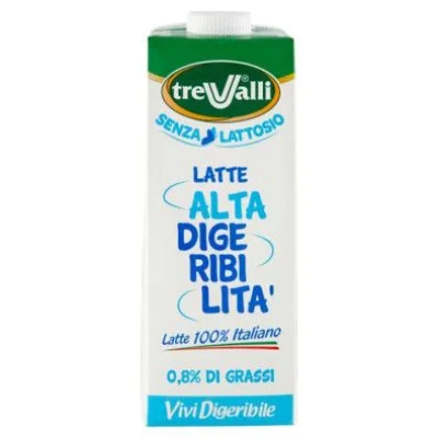 Trevalli Latte Vivi Digeribile Basso Contenuto Lt.1