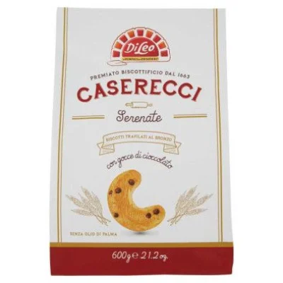 Di Leo Biscotti Caserecci Serenate con Gocce di Cioccolato Gr.600