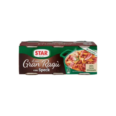 Star Gran Ragù 3x100gr Speck