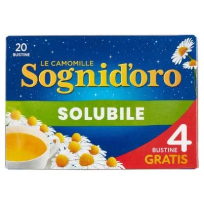 Sogni D'Oro Camomilla Solubile 20 Filtri