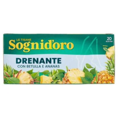 Sogni D'Oro Tisana Drenante 20 Filtri