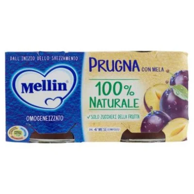 Mellin Omogeneizzato Prugna Gr.100X2