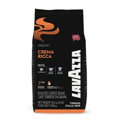 Lavazza Crema Ricca Coffee Beans 1kg
