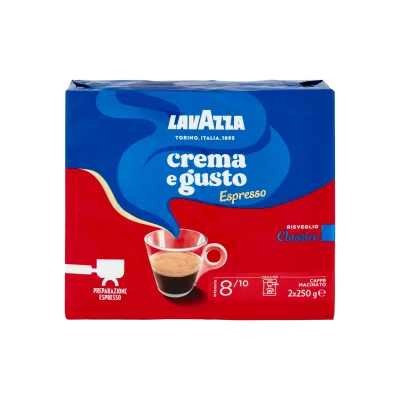 Lavazza 2x250gr Crema & Gusto Espresso Classico