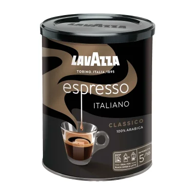 Lavazza 250G ESPRESSO ITALIANO CLASSICO - TIN GROUND /12