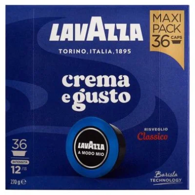 Lavazza A Modo Mio Capsule Caffè Crema e Gusto Pz.36 Gr.270
