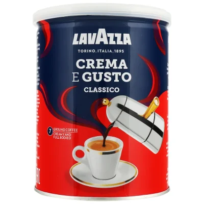 Lavazza Crema E Gusto Ground Coffee 250g
