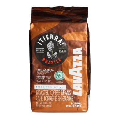 Lavazza Tierra Brazil 100% Coffee Beans 1kg
