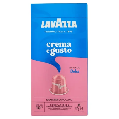 Lavazza Nespresso Crema E Gusto Dolce Capsules 10 Pack