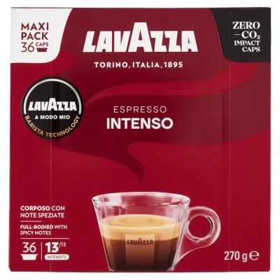 Lavazza A Modo Mio Intenso Capsules 36 Count