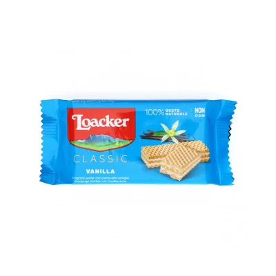 Loacker Wafer Classic Monoportion 45gr Vanilla