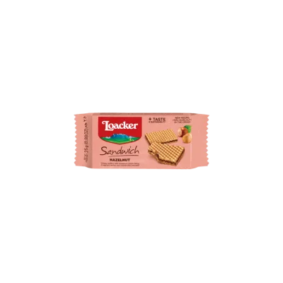 Loacker Sandwich 25gr Hazelnut