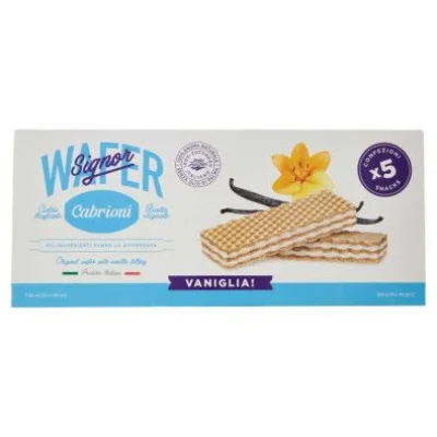 Cabrioni Wafer Vaniglia Multipack Gr.45X5