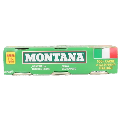 montana carne in scatola - 3x70 gr