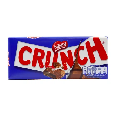 Nestlé Crunch Milk Chocolate Bar 20x100g