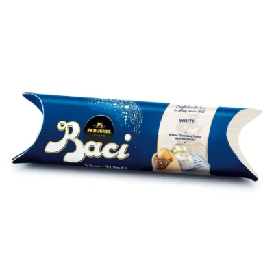 Baci White Chocolate Tube, 3 pcs, 37.5 g