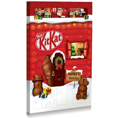 KitKat Advent Calendar Santa's Workshop