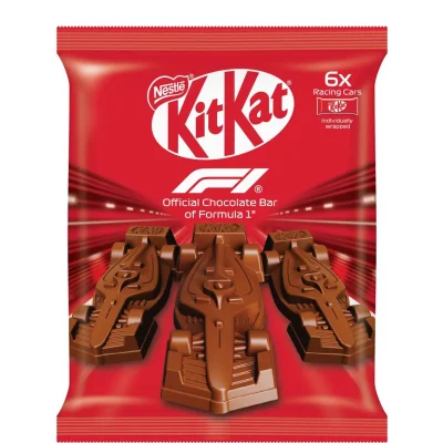 KitKat F1 Chocolate Racing Cars 66g