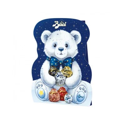 Baci Christmas Chocolates 267gr Advent Teddy