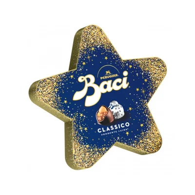 Baci Christmas Chocolates 100gr Star Box