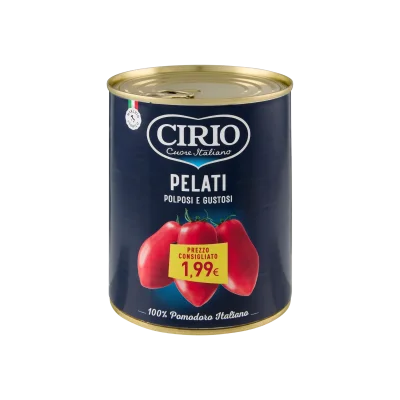 Cirio Peeled Tomatoes 800gr