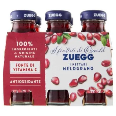 Zuegg Nettare di Melograno Italiano I Frutteti di Oswald Ml.125 X 6