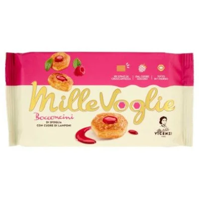 Matilde Vicenzi Bocconcini con Cuore di Lamponi Gr.90