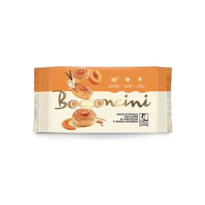 Vicenzi Bocconcini 90gr Apricot and Vanilla