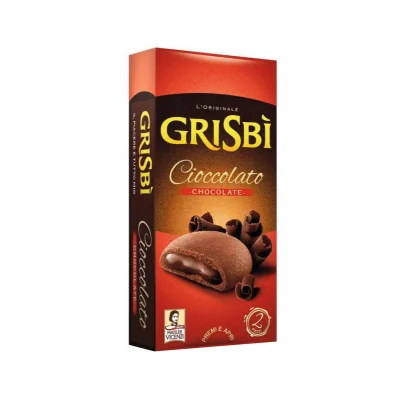 Grisbì 2pcs 30gr Chocolate