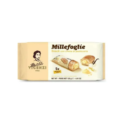 Vicenzi Millefoglie D'Italia 125gr Custard