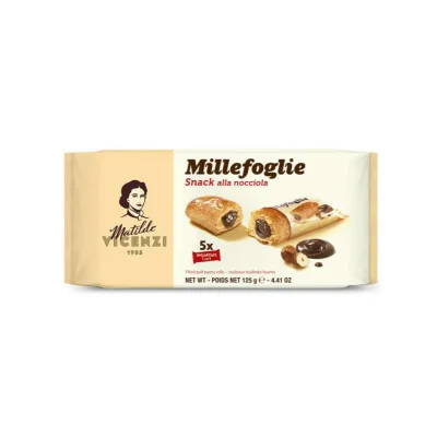 Vicenzi Millefoglie D'Italia 125gr Hazelnut Cream