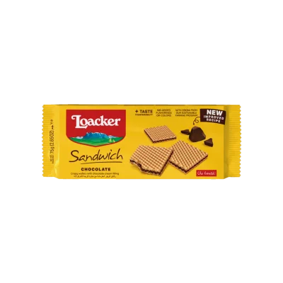 Loacker Sandwich 75gr Chocolate