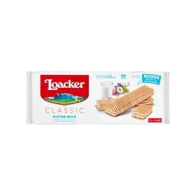 Loacker Wafer Classic 175gr Milk Cream