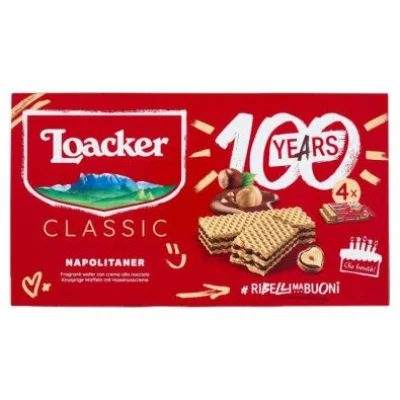 Loacker Wafer Napolitaner Gr.45 Pz.4
