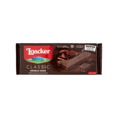 Loacker Wafer Classic 175gr Double Choc