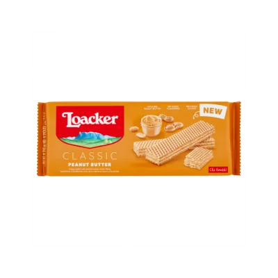 Loacker Wafer Classic 175gr Peanut Butter