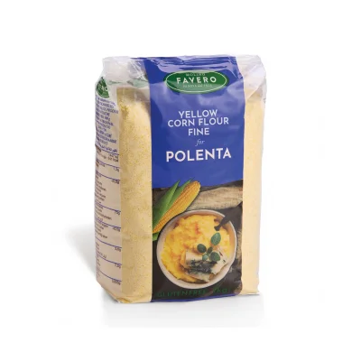 Molino Favero Corn Flour 1kg Fine Yellow Fioretto Polenta