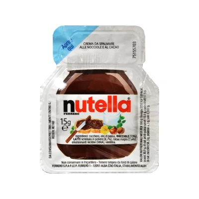 Nutella Single Portion Tray 15g 120pcs