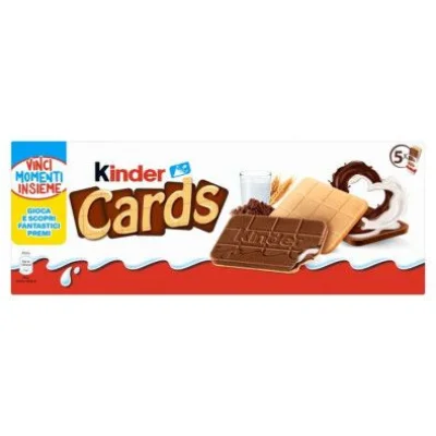 Kinder Cards 5 Astucci Gr.128
