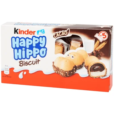 Kinder HAPPY HIPPO CACAO T5 104 GRAMMES