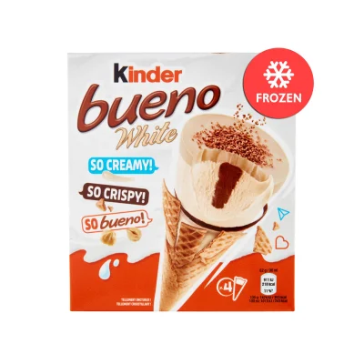 Kinder Bueno Ice Cream White 4pcs x62gr