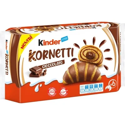 Kinder Kornetti Chocolate 252g
