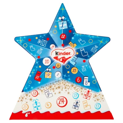 Kinder Mix Star Advent Calendar