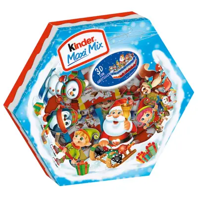 Kinder Mix Christmas Plate