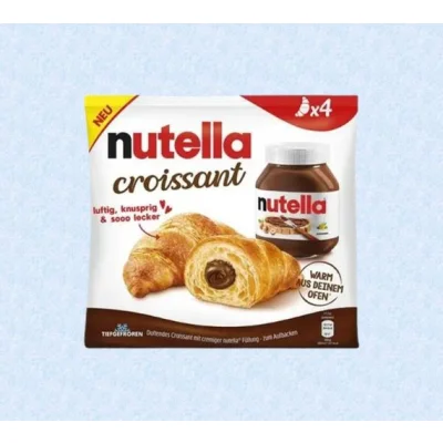 FROZEN Nutella Croissant 4pc 85gr