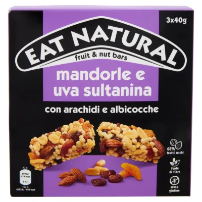 Eat Natural Fruit & Nut Almond & Sultana 40g