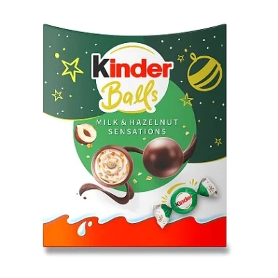 Kinder Balls Milk & Hazelnut Sensations 90g