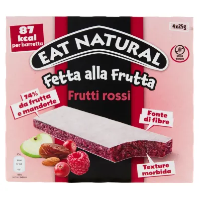 Eat Natural Fruit Bar Red Berries 25g